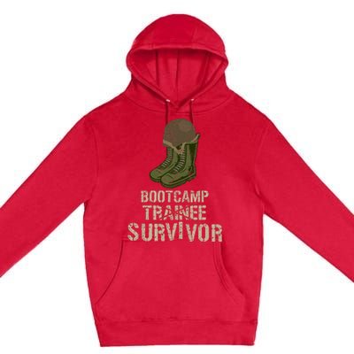 Army Bootcamp Workout Bootcamp Survivor Premium Pullover Hoodie