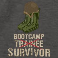 Army Bootcamp Workout Bootcamp Survivor Vector Backpack