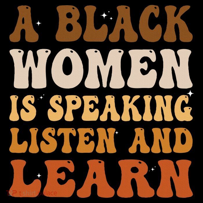 A Black Woman Is Speaking Listen And Learn Baby Bodysuit