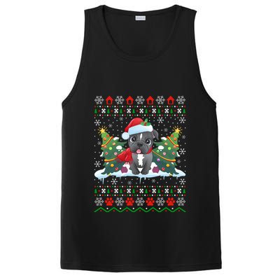 American Bulldog Xmas Gift Ugly American Bulldog Christmas Gift PosiCharge Competitor Tank