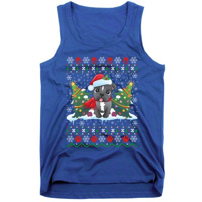 American Bulldog Xmas Gift Ugly American Bulldog Christmas Gift Tank Top