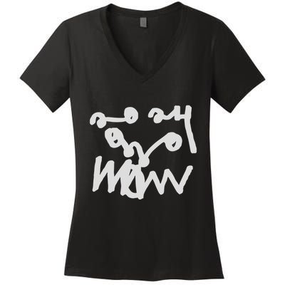 Amanda Bynes X Asspizza Women's V-Neck T-Shirt