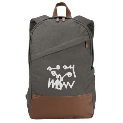 Amanda Bynes X Asspizza Cotton Canvas Backpack