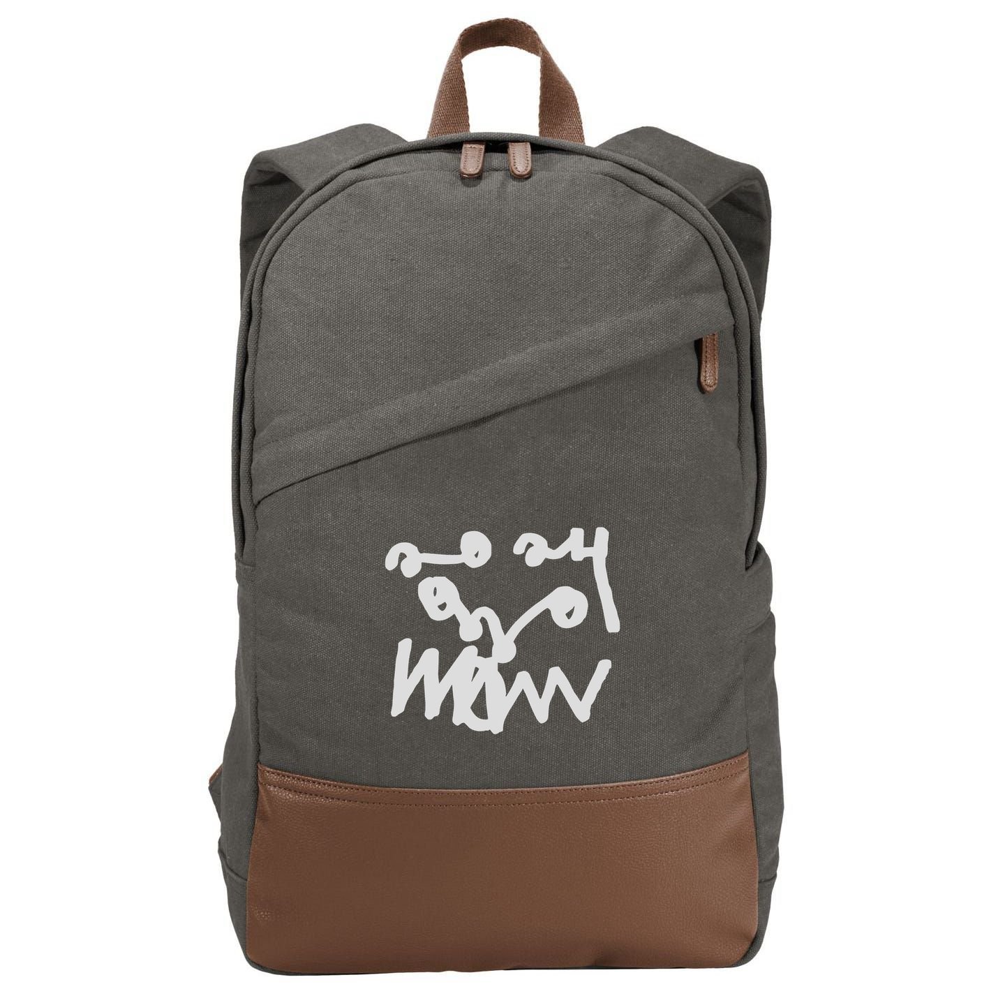 Amanda Bynes X Asspizza Cotton Canvas Backpack