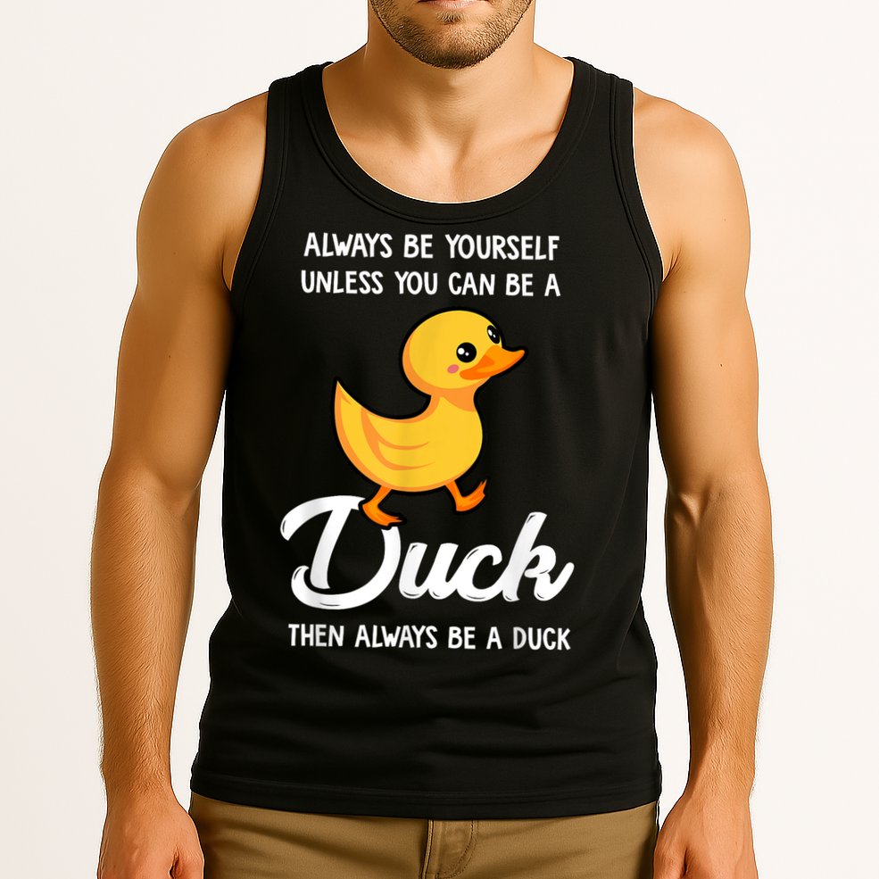 Always Be Yourself Unless You Can Be A Duck Duck Lover Tank Top