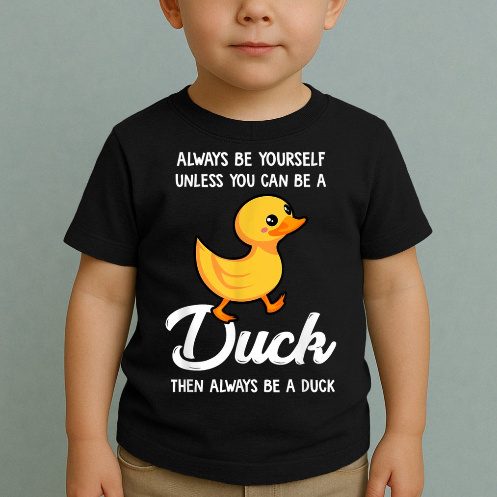 Always Be Yourself Unless You Can Be A Duck Duck Lover Toddler T-Shirt