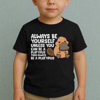 Always Be Yourself Unless You Can Be A Platypus Toddler T-Shirt