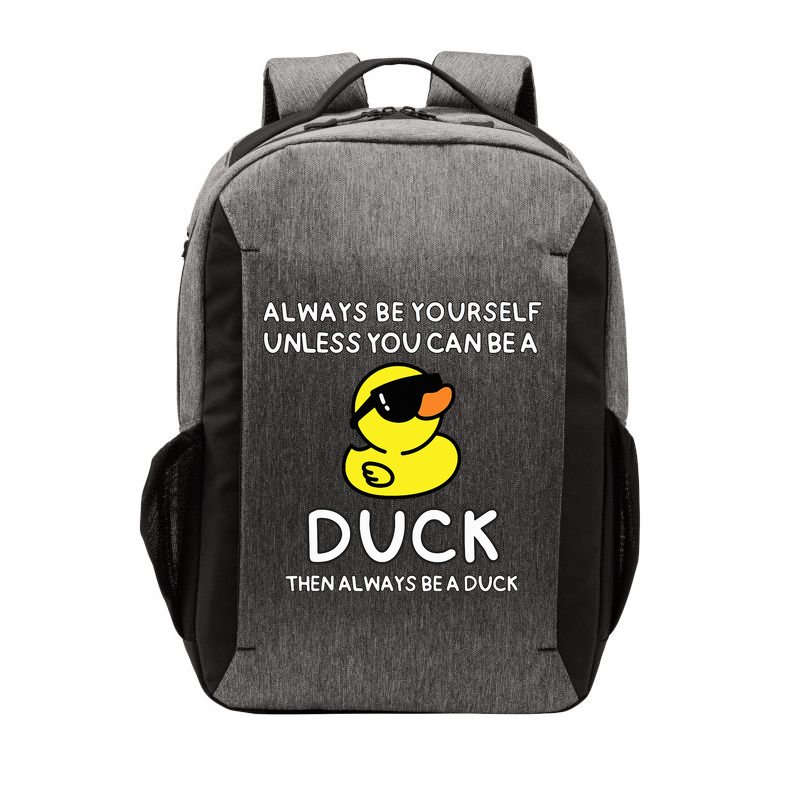 Always Be Yourself Unless You Can Be A Duck Cute Funny Vector Backpack