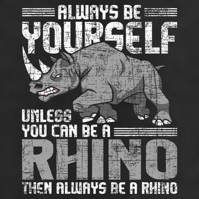 Always Be Yourself Unless Rhinoceros Zoology Rhino Lover Adult Drive Performance Visor