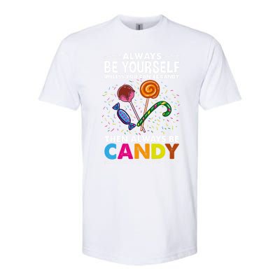 Always Be Yours For Candy Lover Gift Softstyle® CVC T-Shirt