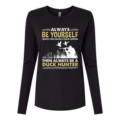 Always Be Yours For Duck Hunter Gift Womens Cotton Relaxed Long Sleeve T-Shirt