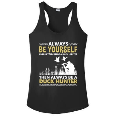 Always Be Yours For Duck Hunter Gift Ladies PosiCharge Competitor Racerback Tank