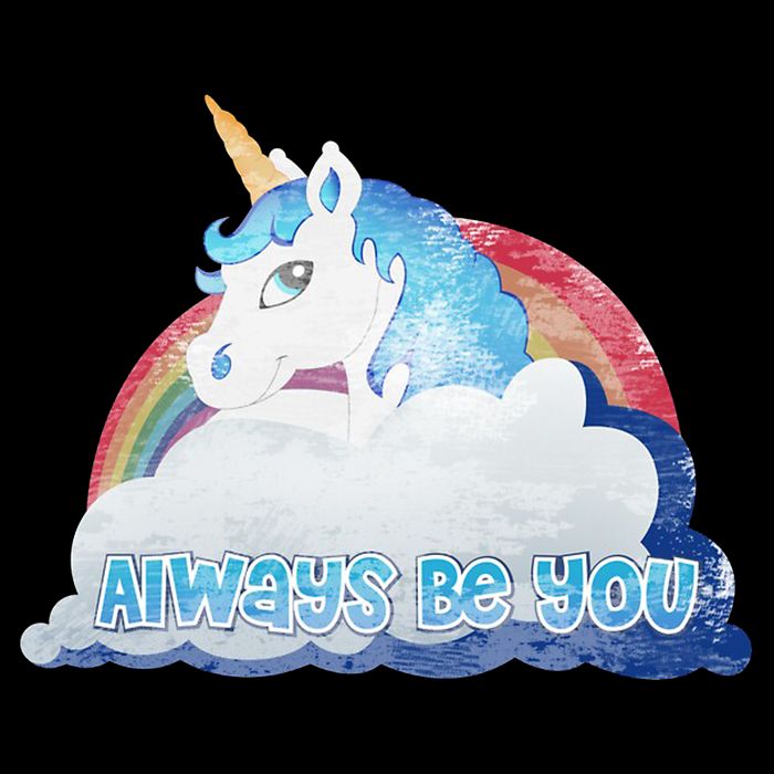Always Be You Unicorn Rainbow Quote Impact Tech Backpack