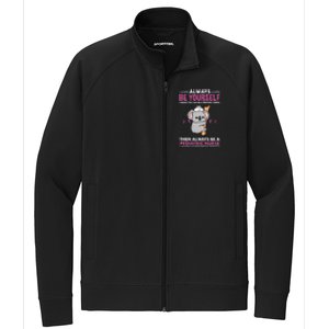 Always Be Yours For Pediatric Nurse Cute Gift Stretch Full-Zip Cadet Jacket