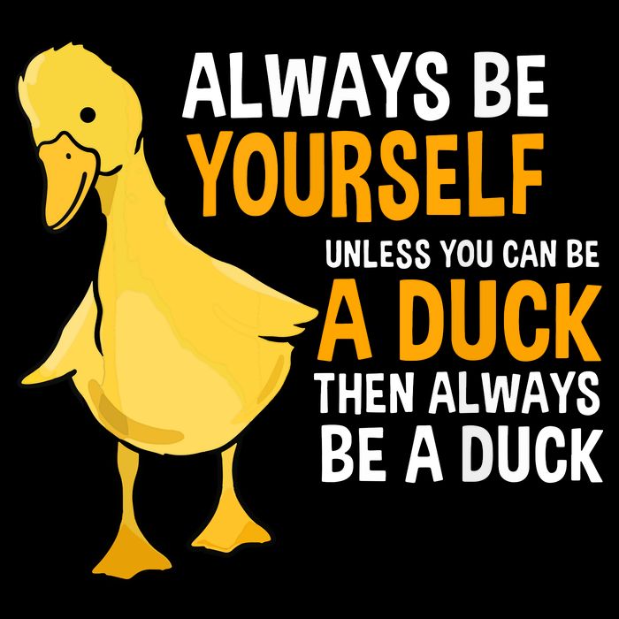 Always Be Yourself Unless You Can Be A Duck For Duck Lover T-Shirt