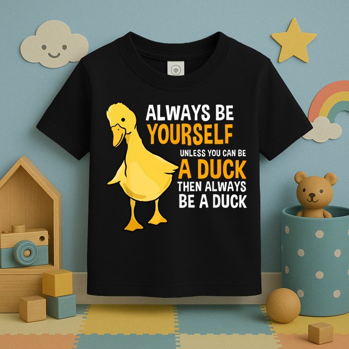 Always Be Yourself Unless You Can Be A Duck For Duck Lover Toddler T-Shirt