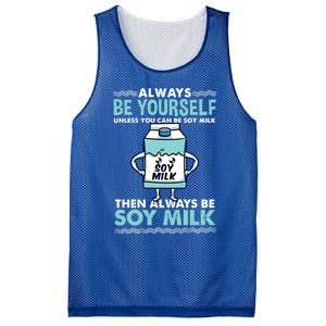 Always Be Yours For Soy Milk Lover Gift Mesh Reversible Basketball Jersey Tank