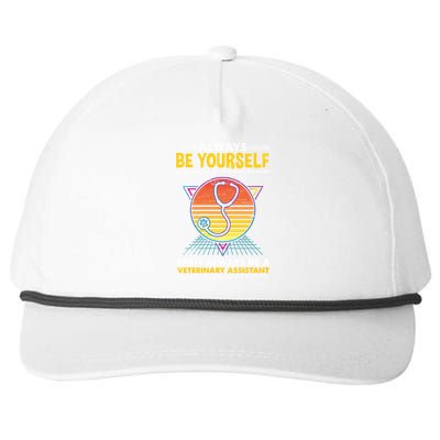 Always Be Yours For Veterinary Assistant Gift Snapback Five-Panel Rope Hat