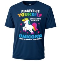 Always Be Yourself Unless You Can Be A Unicorn Cooling Performance Crew T-Shirt