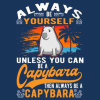 Always Be Yourself Unless You Can Be A Capybara Full-Length Apron With Pockets