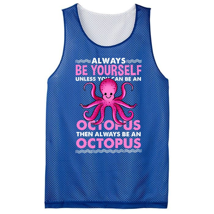 Always Be Yours Octopus Lover Great Gift Mesh Reversible Basketball Jersey Tank