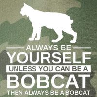 Always Be Yourself Bobcat Legacy Tie Dye Trucker Hat
