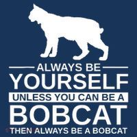 Always Be Yourself Bobcat Tie Dye Hoodie