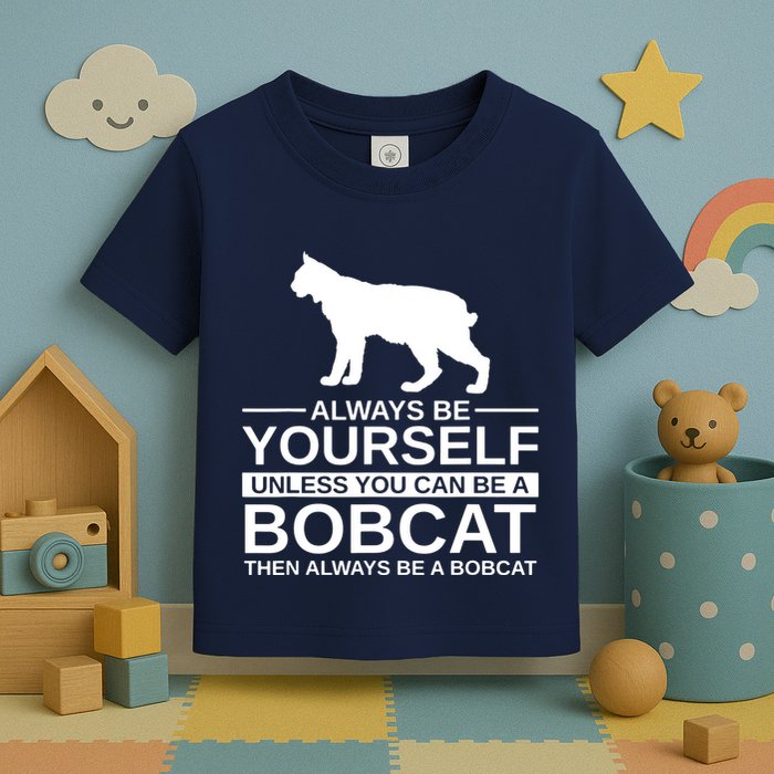 Always Be Yourself Bobcat Toddler T-Shirt