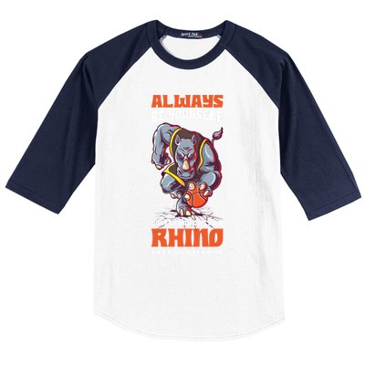 Always Be Yours Rhino Gift Baseball Sleeve Shirt