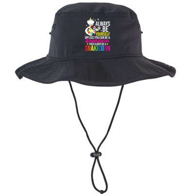 Always Be Yourself Unless You Can Be A Snakicorn Snakes Legacy Cool Fit Booney Bucket Hat