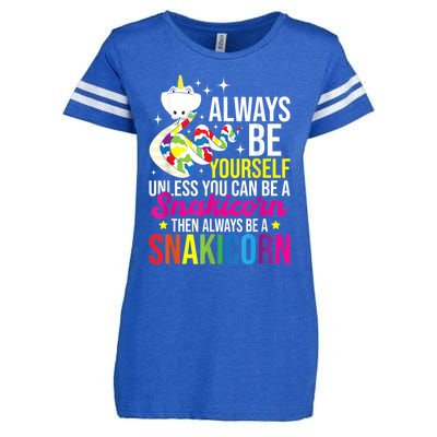 Always Be Yourself Unless You Can Be A Snakicorn Snakes Enza Ladies Jersey Football T-Shirt