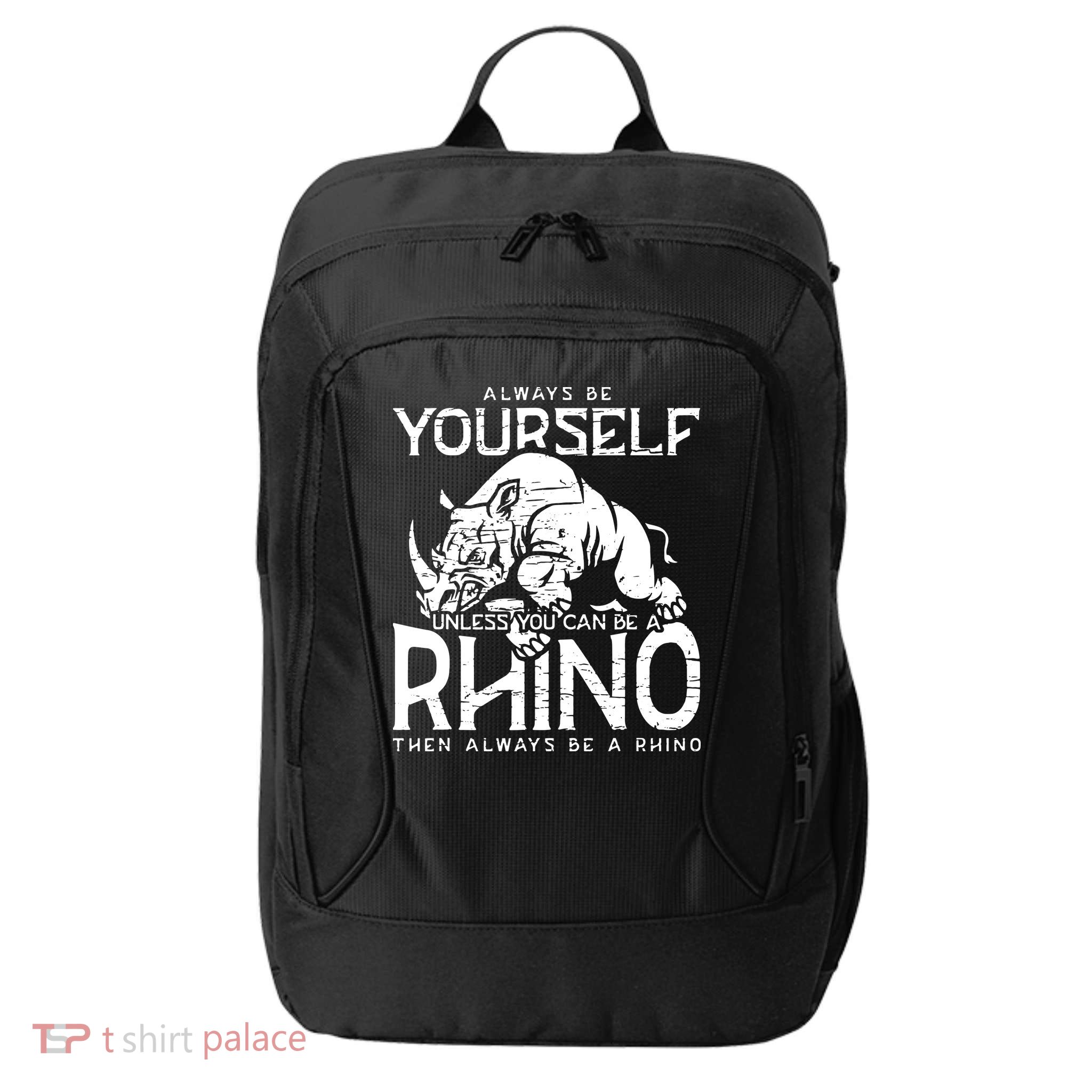 Always Be Yourself Unless Rhinoceros Zoology Rhino Lover City Backpack