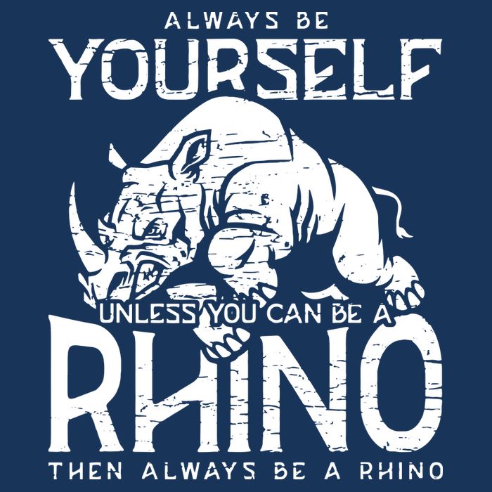 Always Be Yourself Unless Rhinoceros Zoology Rhino Lover Cooling Performance Crew T-Shirt