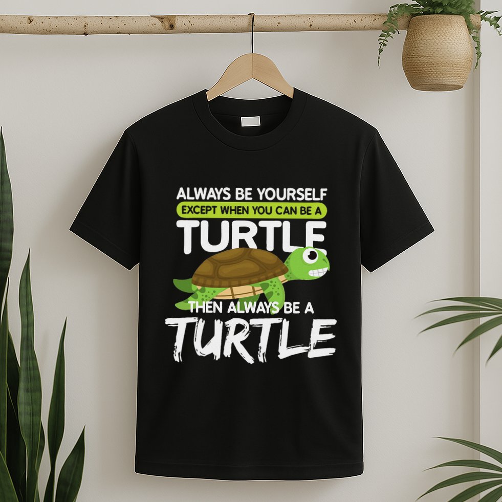 Always Be Yourself Except You Can Be Turtle Funny T-Shirt