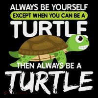 Always Be Yourself Except You Can Be Turtle Funny Womens Tank Top