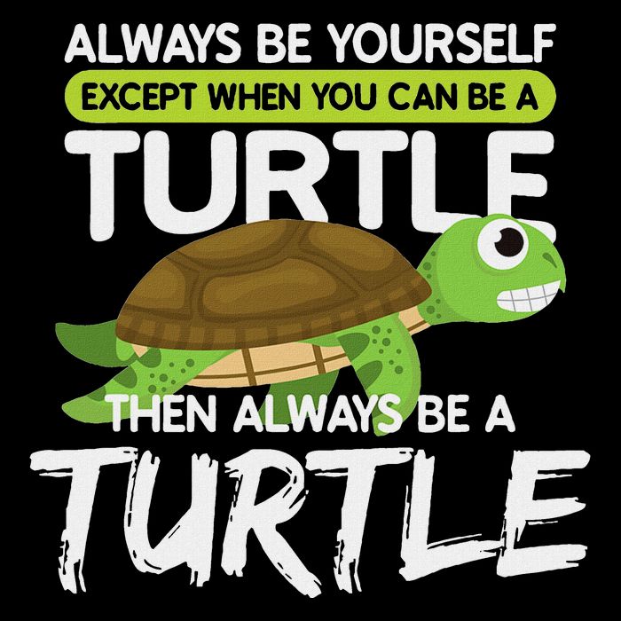 Always Be Yourself Except You Can Be Turtle Funny Pom Pom 12in Knit Beanie