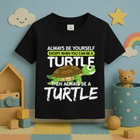 Always Be Yourself Except You Can Be Turtle Funny Toddler T-Shirt