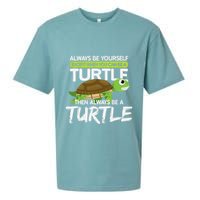 Always Be Yourself Except You Can Be Turtle Funny Sueded Cloud Jersey T-Shirt
