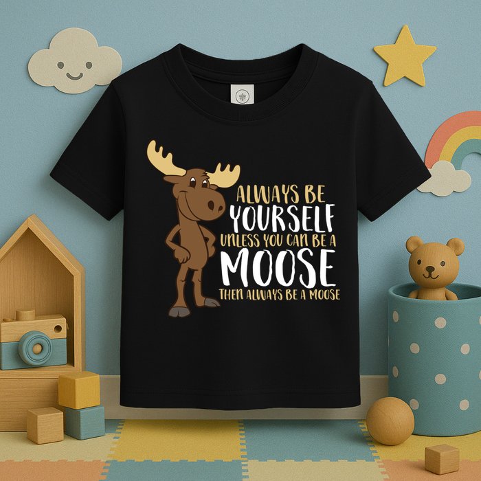 Always Be Yourself Unless You Can Be A Moose Toddler T-Shirt