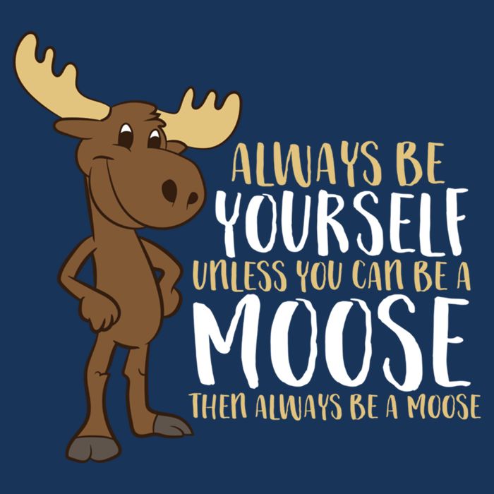 Always Be Yourself Unless You Can Be A Moose Infant Baby Jersey Bodysuit
