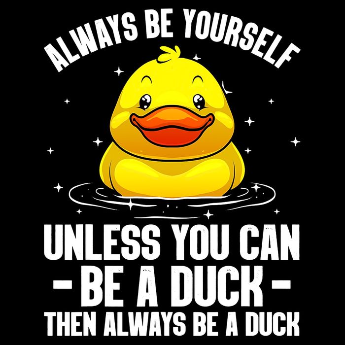 Always Be Yoursekf Always Be A Duck Funny Cute Duck Impact Tech Backpack