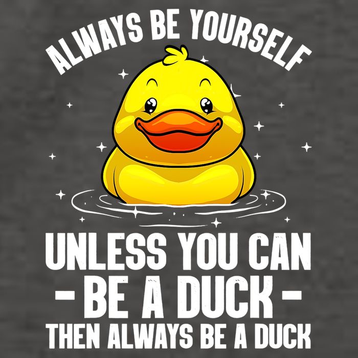 Always Be Yoursekf Always Be A Duck Funny Cute Duck Vector Backpack