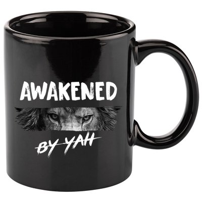 Awakened By Yah 11oz C Handle Ceramic Mug