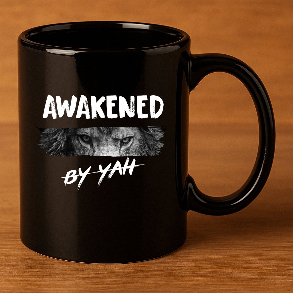 Awakened By Yah 11oz C Handle Ceramic Mug