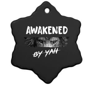 Awakened By Yah Ceramic Star Ornament