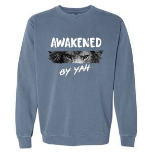 Awakened By Yah Garment-Dyed Sweatshirt