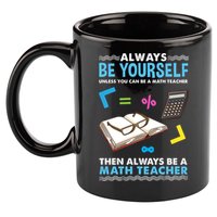 Always Be Yours For Math Teacher Cute Gift 11oz C Handle Ceramic Mug