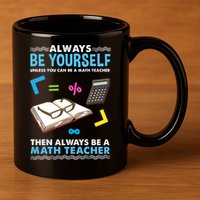 Always Be Yours For Math Teacher Cute Gift 11oz C Handle Ceramic Mug