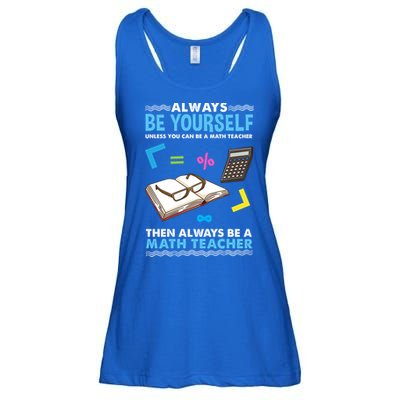 Always Be Yours For Math Teacher Cute Gift Ladies Essential Flowy Tank