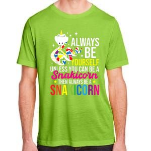 Always Be Yourself Unless You Can Be A Snakicorn Snakes Adult ChromaSoft Performance T-Shirt